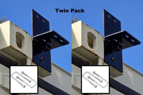 Shipping Container Universal Mounting Square U-Bolt Twin Pack